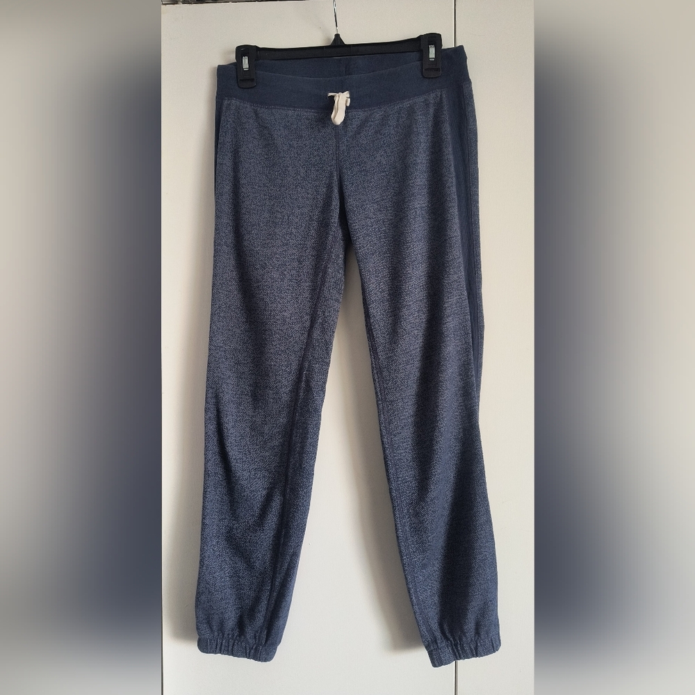 GAP Blue Ink Heather Athletic Sweat Jogger Drawstring Low Rise Pants 2014 XS